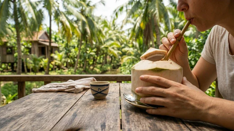 Uống nước dừa trước khi quan hệ có tác dụng gì?