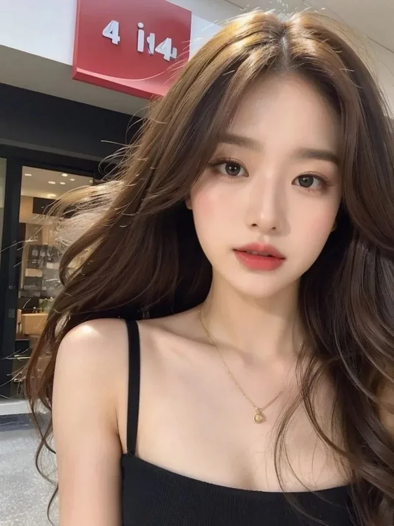 Ảnh Gái Xinh Douyin Đẹp Nhẹ Nhàng Với Tone Makeup Trong Suốt