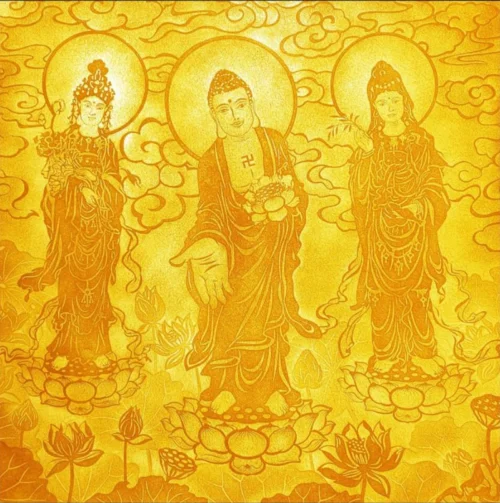 Tranh Trúc Chỉ Phật