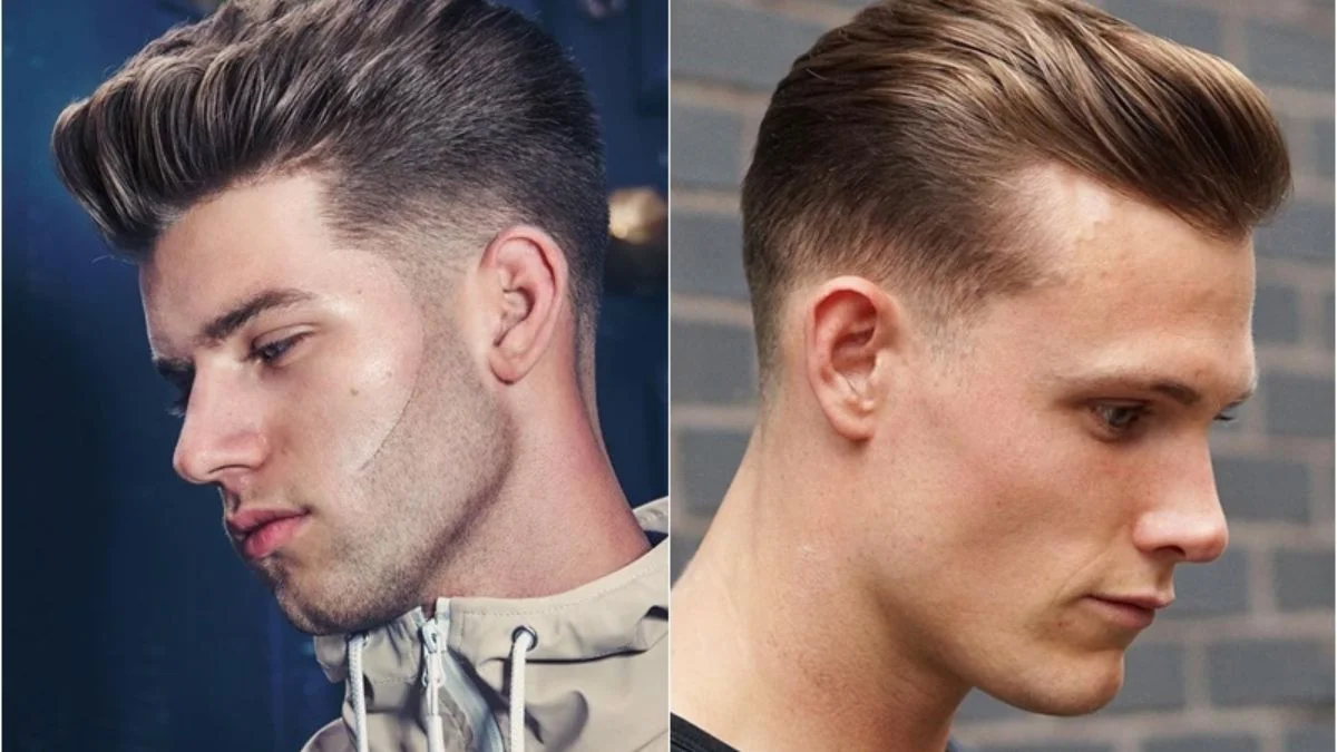 Tóc side part Taperedd