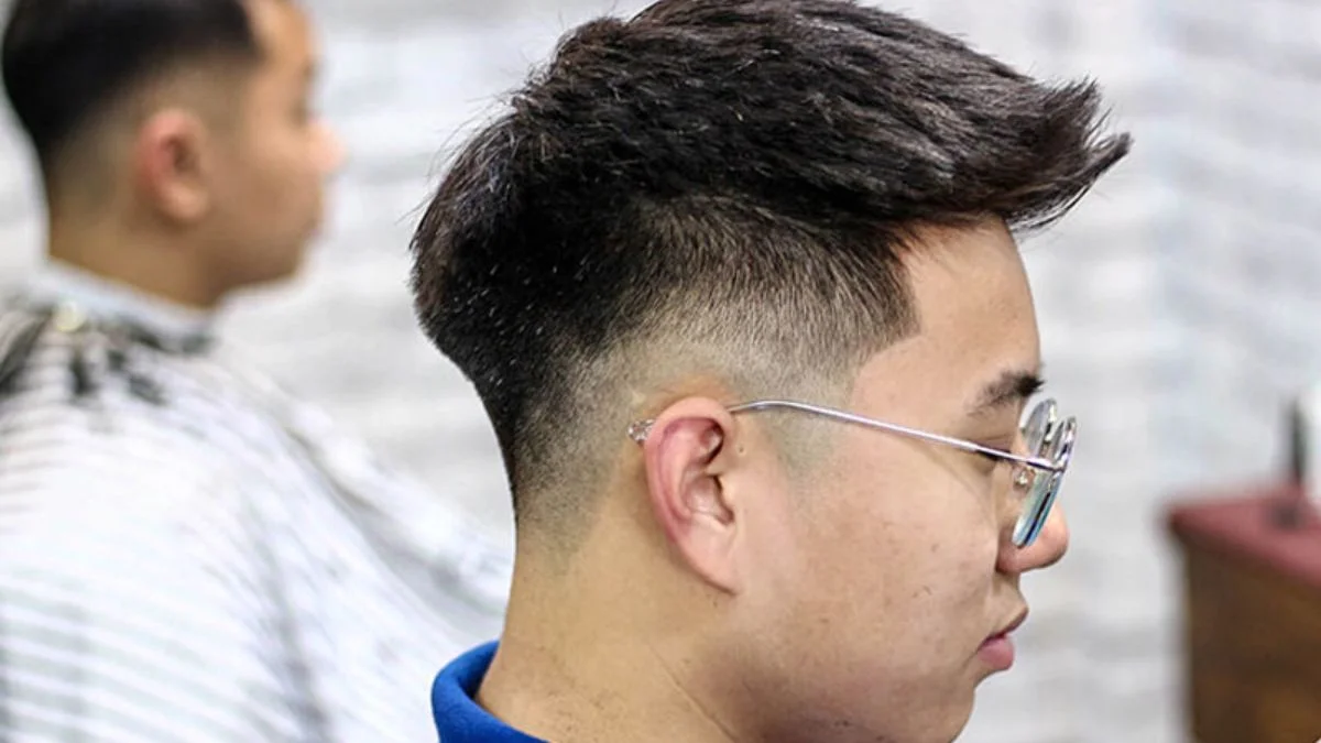 Kiểu tóc side part Quiff