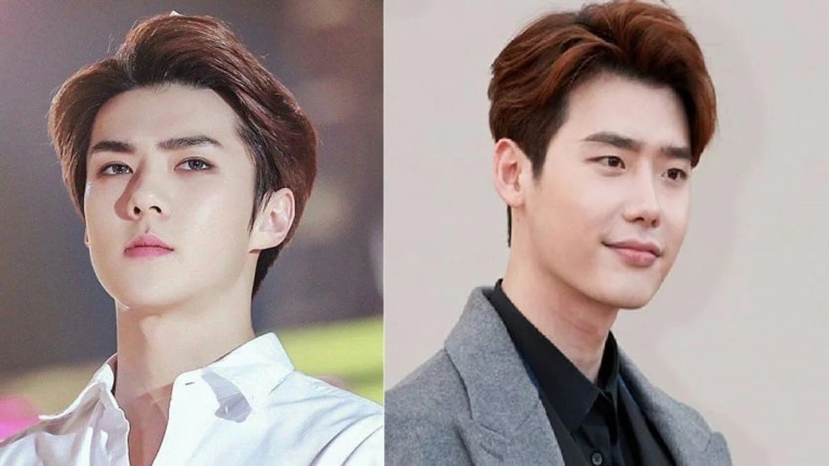 Tóc side part vuốt ngược