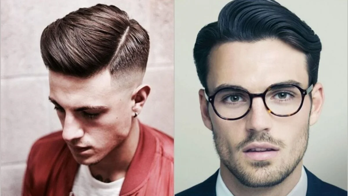 Tóc side part classic