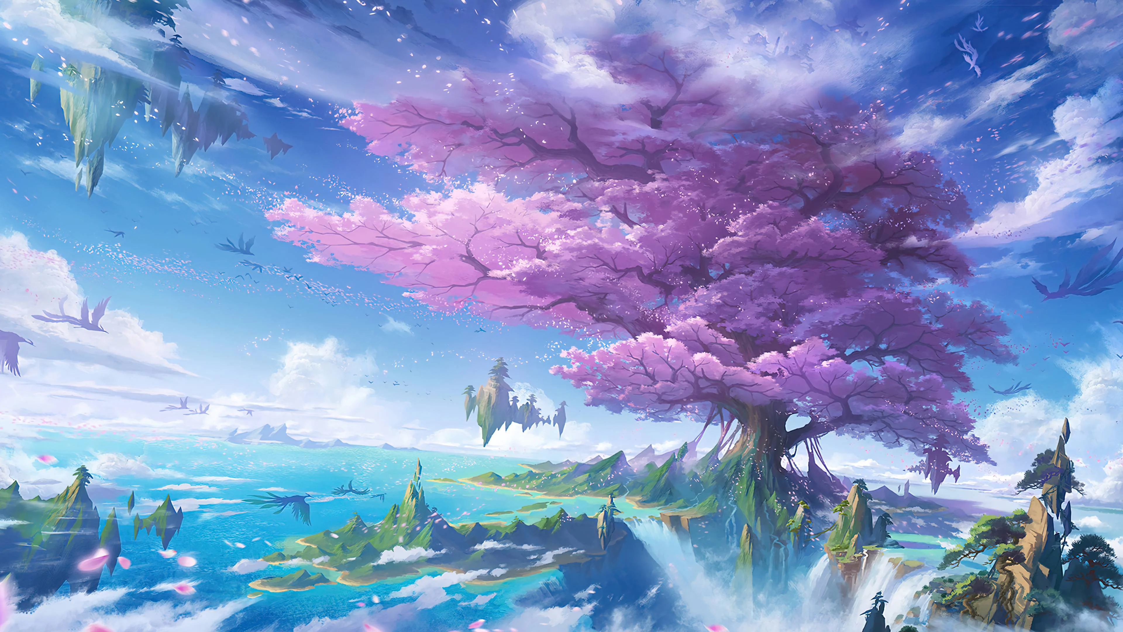 Tổng hợp 50+ bộ hình nền Anime, Fantasy đẹp FullHD dành cho Desktop, Laptop