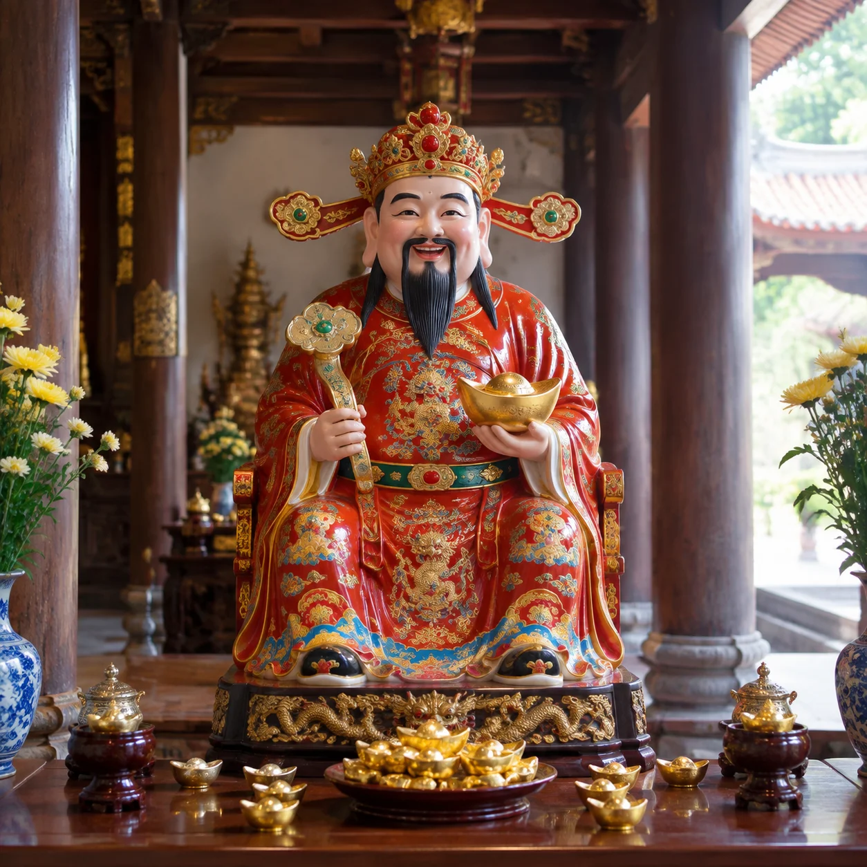 ảnh thần tài, mẫu 3