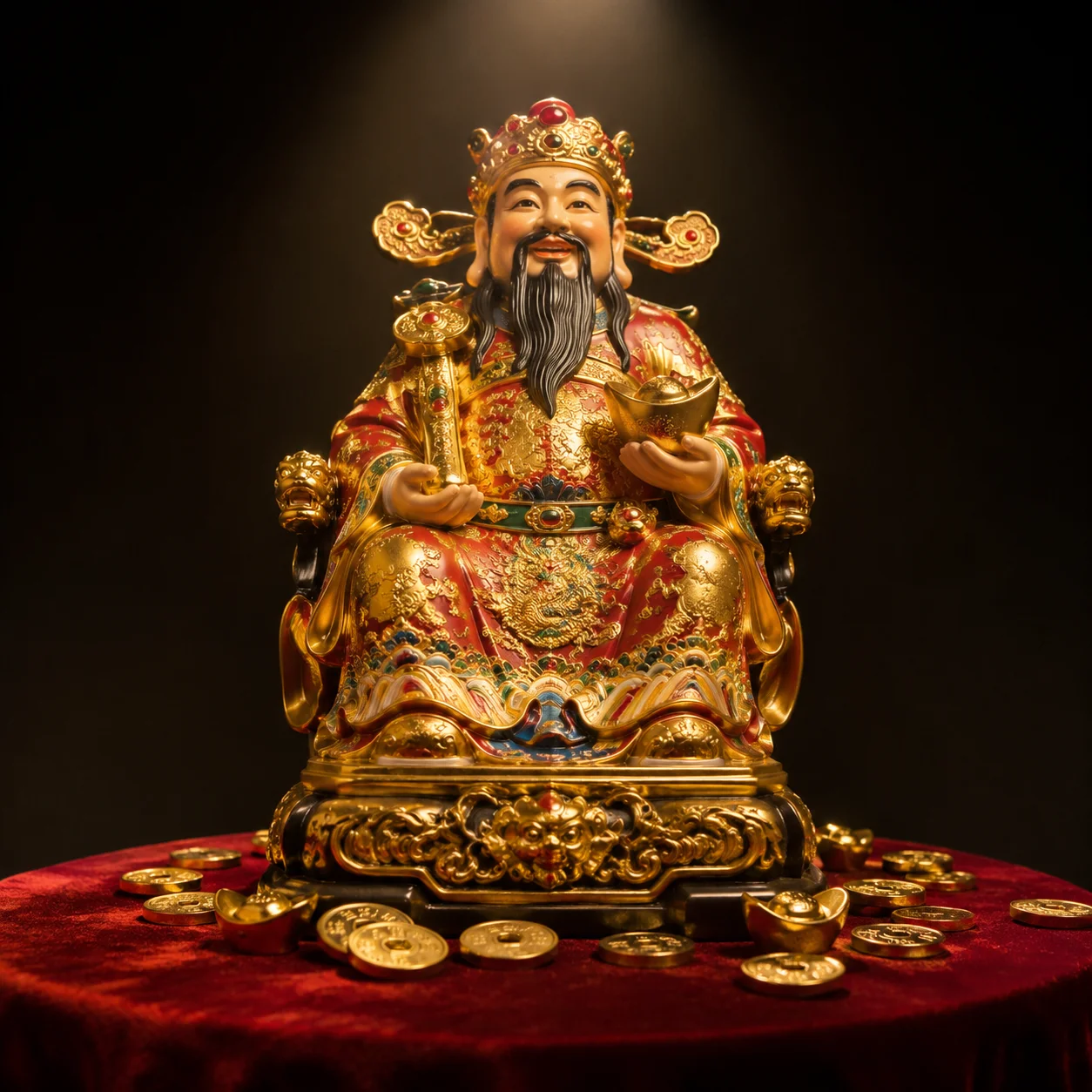 Mẫu ảnh thần tài thứ 47
