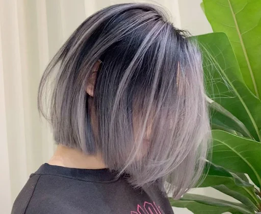 Tóc highlight màu khói không chỉ là lựa chọn nổi bật mà còn thể hiện được cá tính của bạn