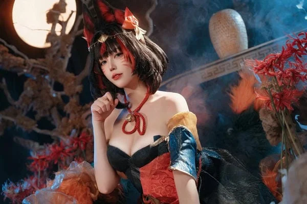 gái xinh vú to cosplay 15 (2)