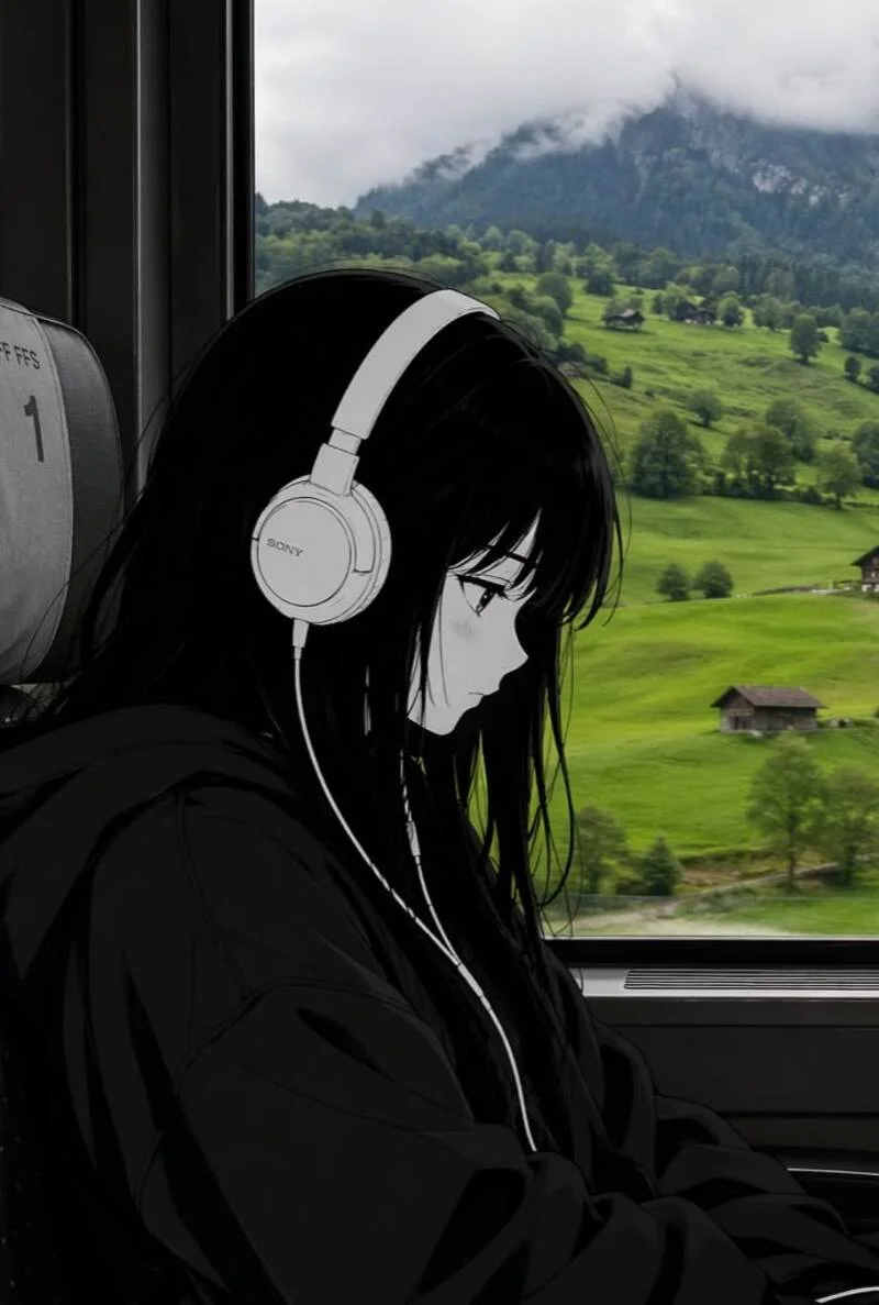 Ảnh Anime nữ buồn, đầy tâm trạng (3)