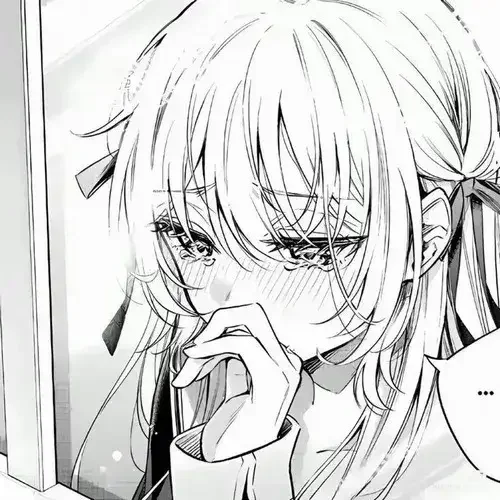 125 Ảnh Avatar Anime Nữ Đen Trắng cho người thích vẻ đẹp bí ẩn nghệ thuật đầy sâu lắng (2)