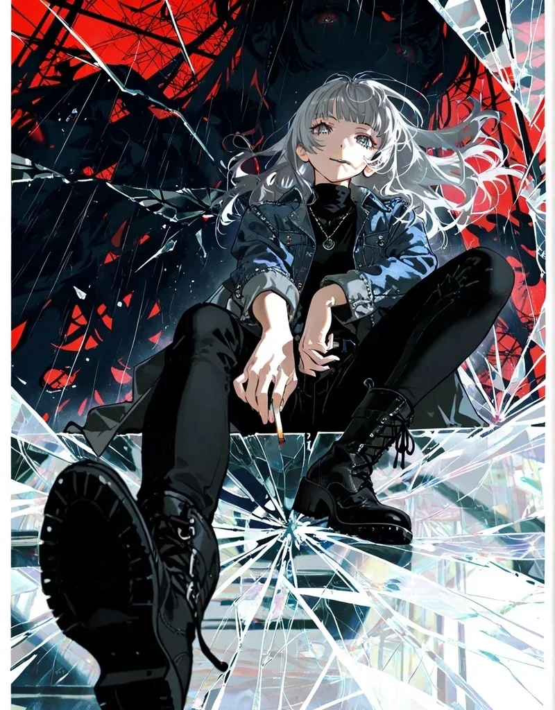 Ảnh anime nữ ngầu lạnh lùng