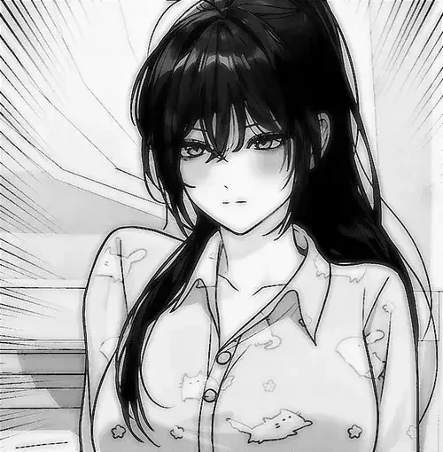 125 Ảnh Avatar Anime Nữ Đen Trắng cho người thích vẻ đẹp bí ẩn nghệ thuật đầy sâu lắng