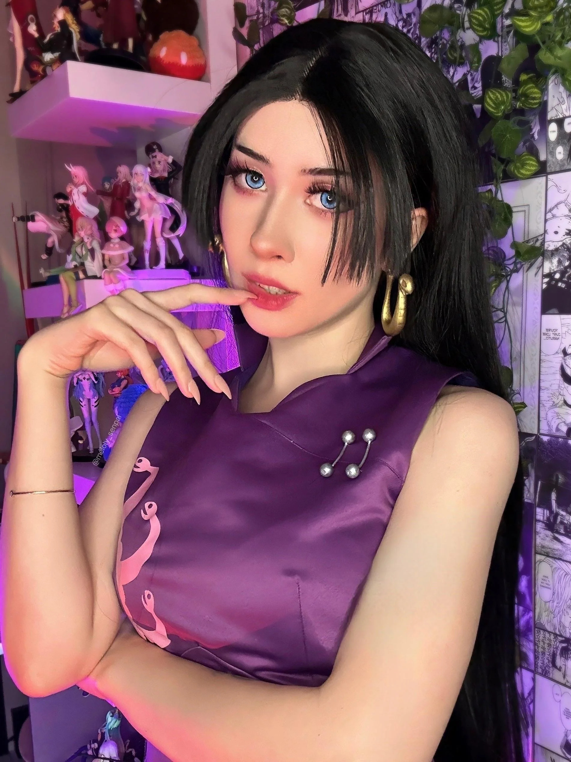 Cosplay Boa Hancock tự làm của mình : r/OnePiece
