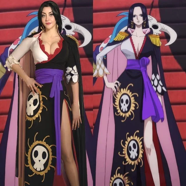 Boa Hancock Stampede Cosplay | Boa hancock costume diy, Hancock cosplay, One piece cosplays