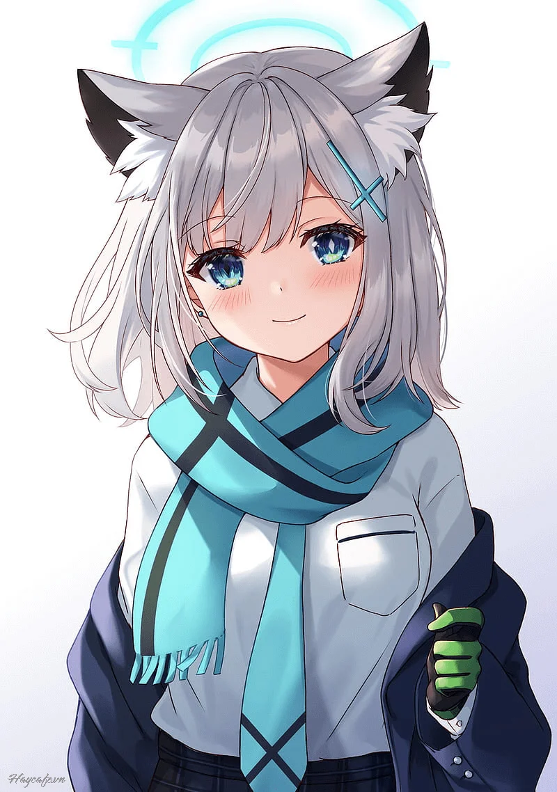 Hình anime nữ cute đáng yêu dễ thương.