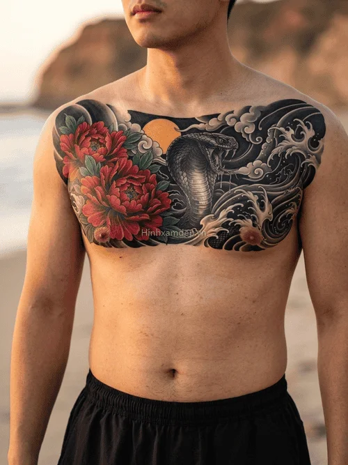 Hình xăm rắn hổ mang