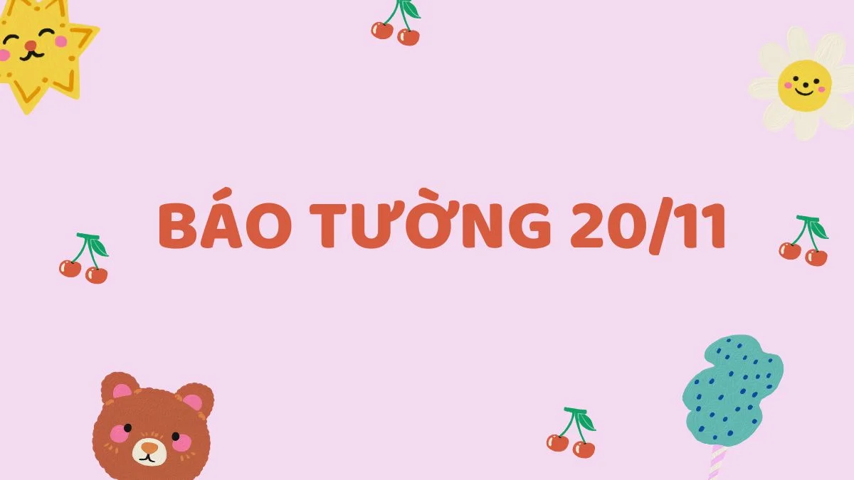 100+ mẫu báo tường 20/11 đoạt giải, đơn giản, đẹp nhất 2026