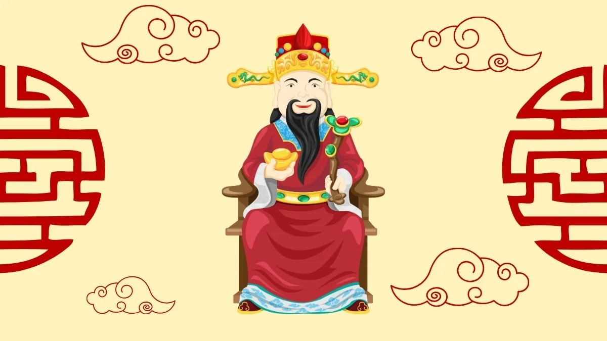 hình nền thần tài may mắn cho máy tính